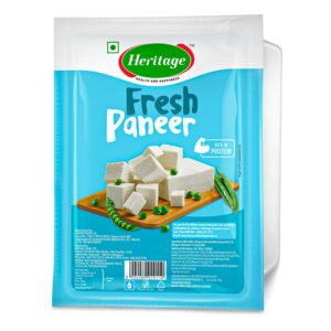 Heritage Soft & Creamy Paneer - 200g | Tasty, Nutritious & Easy to Cook